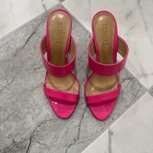 Schutz - LEIA MULE - Neon Pink